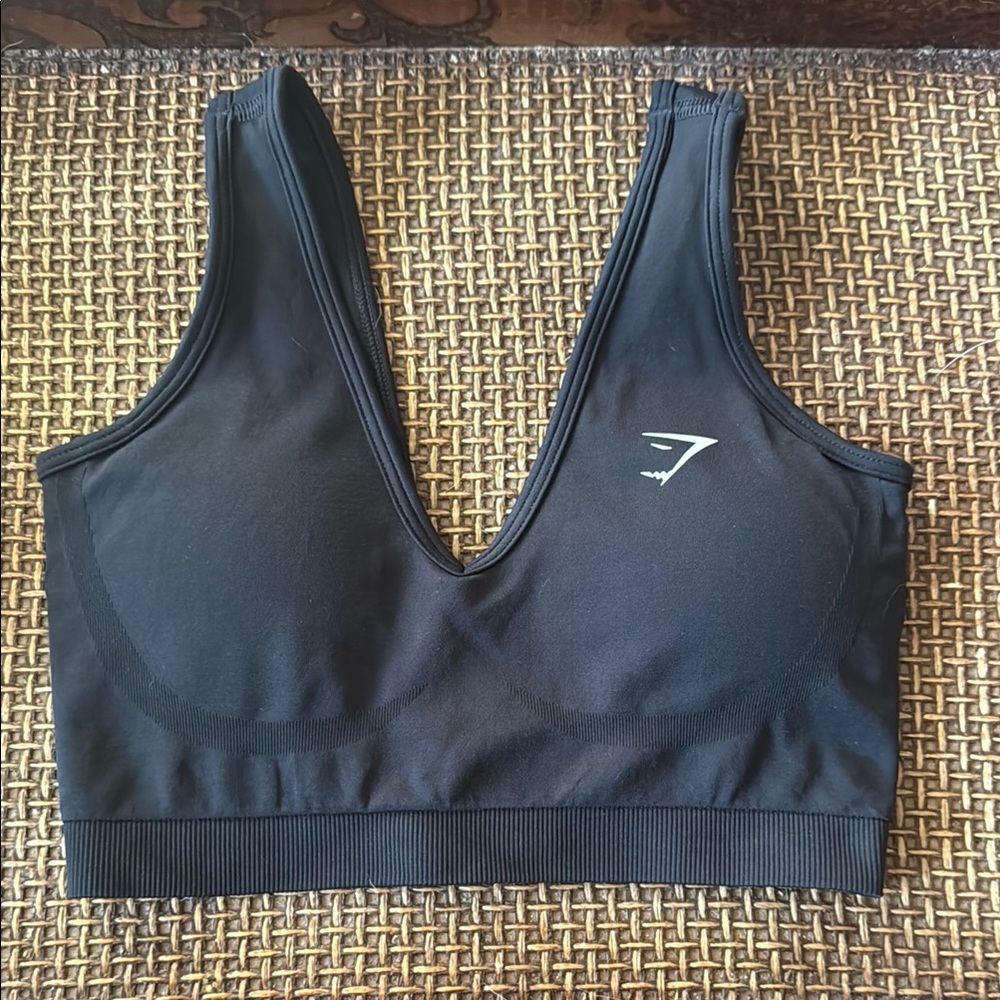 Black Gymshark Sports Bra
